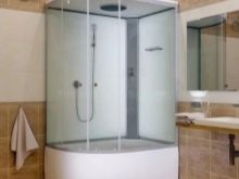 Душові кабіни з дахом: кабіни висотою 190-200 см і 210 см, 80х80 см і 90х90 см, інші моделі закритого типу