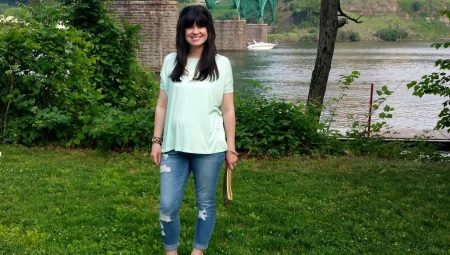 Джинси-бойфренди для вагітних (39 фото): моделі, з чим носити
