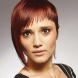 Філіруваний чубчик (93 фото): як правильно зробити косу, пряму і проріджену чубок на бік в домашніх умовах звичайними та філірувальними ножицями?