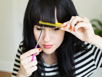 Філіруваний чубчик (93 фото): як правильно зробити косу, пряму і проріджену чубок на бік в домашніх умовах звичайними та філірувальними ножицями?