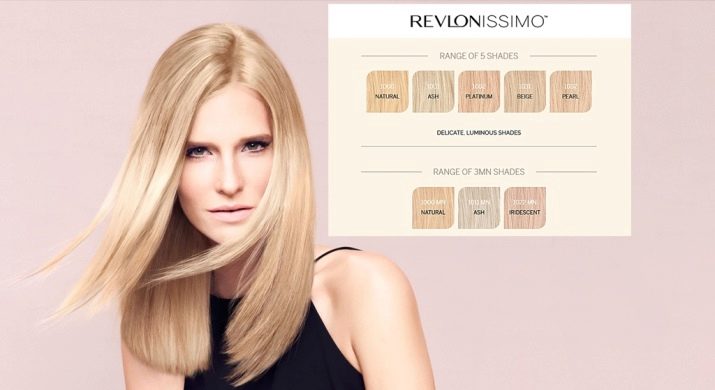Фарби для волосся Revlon: палітра кольорів професійних фарб, серія Revlonissimo Chromatics та інші, відгуки
