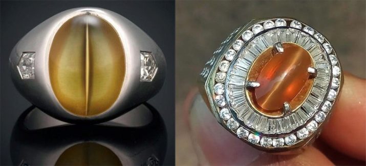 Камінь котяче око (42 фото): як виглядає натуральний мінерал? Значення і магічні властивості, опис рожевих і зелених, блакитних і білих каменів