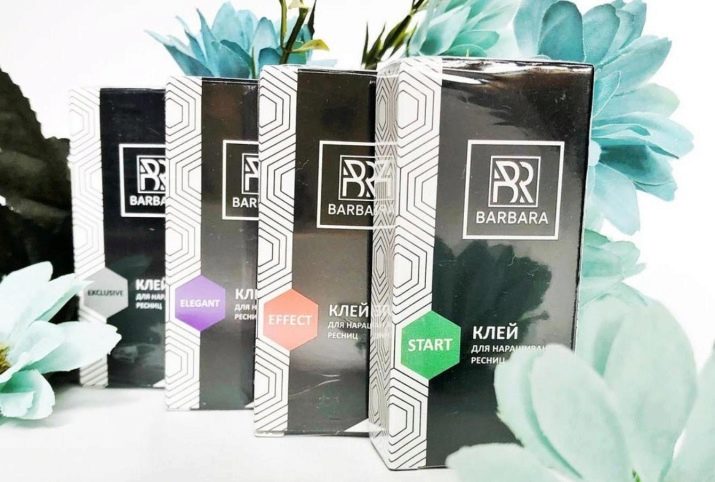 Клей для нарощування вій Barbara: Effect, Elegant, Exclusive, їх характеристики і склад, відгуки майстрів