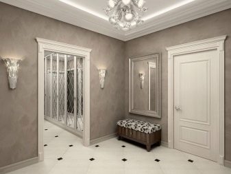 Колір передпокою (71 фото): жовта і червона, бузкова і жовта, фіолетова і помаранчева, поєднання кольорів в інтер’єрі коридору