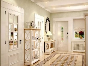 Колір передпокою (71 фото): жовта і червона, бузкова і жовта, фіолетова і помаранчева, поєднання кольорів в інтер’єрі коридору