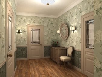 Колір передпокою (71 фото): жовта і червона, бузкова і жовта, фіолетова і помаранчева, поєднання кольорів в інтер’єрі коридору