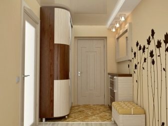 Колір передпокою (71 фото): жовта і червона, бузкова і жовта, фіолетова і помаранчева, поєднання кольорів в інтер’єрі коридору