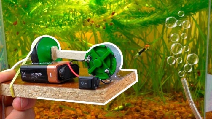 Компресор для акваріума своїми руками (26 фото): як зробити акваріумний аератор з підручних засобів? Саморобні компресори з кулера та інших матеріалів