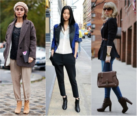 Короткі ботильйони (22 фото): з чим носити моделі на високому каблуці