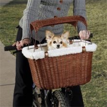 Кошика для собак на велосипед: як вибрати велосипедну кошик для перевезення тварин, велокорзину і велосумку на кермо для собак різних порід?