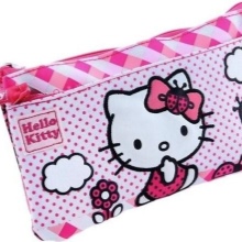 Косметички для дівчаток (47 фото): дитяча сумочка Hello Kitty, модні моделі для дітей 10-12 років