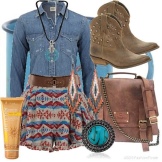 Ковбойський стиль (58 фото): який одяг підходить жінкам, як створити гардероб