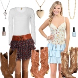 Ковбойський стиль (58 фото): який одяг підходить жінкам, як створити гардероб