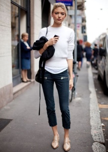 Кремові туфлі (23 фото)