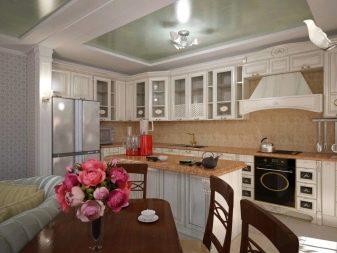 Кухні в будинку-кораблі (46 фото): дизайн кухні розміром 6 кв. метрів і ремонт інших маленьких кухонь, ідеї планування