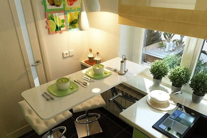 Кухні в будинку-кораблі (46 фото): дизайн кухні розміром 6 кв. метрів і ремонт інших маленьких кухонь, ідеї планування