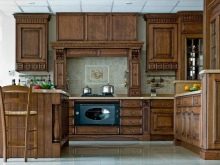 Кухні з масиву дуба (44 фото): плюси і мінуси натуральної дерев’яної меблів. Кухонний гарнітур в сучасному стилі з патиною