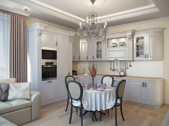 Кухня з мийкою в кутку (43 фото): кухонний гарнітур з кутовою раковиною, варіанти дизайну інтер’єру