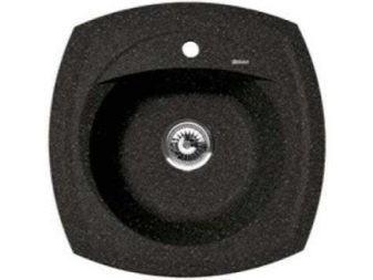 Кухонні мийки Florentina (21 фото): раковини для кухні з штучного каменю кольору антрацит, врізні моделі і інші варіанти