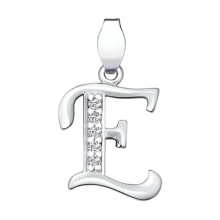 Кулон буква (55 фото): золотий кулон у вигляді А, Ц, срібні підвіски букви С, М, Т, Л, Д, Н, Е