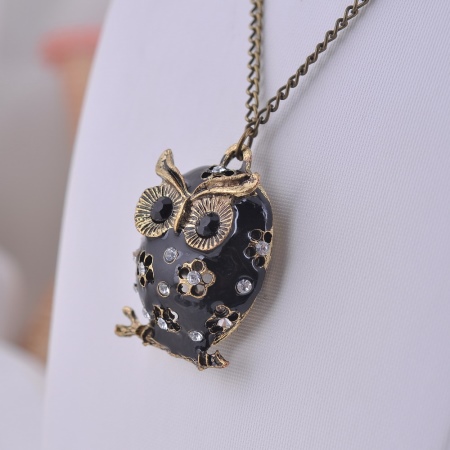 Кулон сова (33 фото): срібло і біле золото, що символізує срібний кулон у вигляді сови, його значення