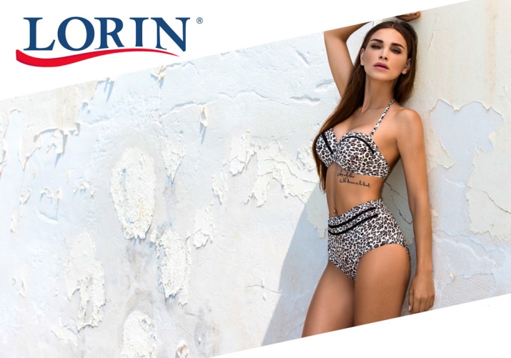 Купальники Lorin (59 фото): моделі чорного кольору з блискітками