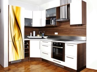 Кутові кухні з мийкою в кутку (49 фото): проекти і вибір кутових кухонних гарнітурів з раковиною в кутку, варіанти дизайну інтер’єру кухні