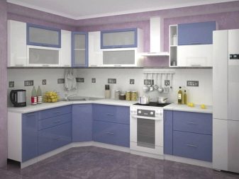 Кутові кухні з мийкою в кутку (49 фото): проекти і вибір кутових кухонних гарнітурів з раковиною в кутку, варіанти дизайну інтер’єру кухні