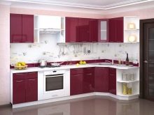 Кутові кухні з мийкою в кутку (49 фото): проекти і вибір кутових кухонних гарнітурів з раковиною в кутку, варіанти дизайну інтер’єру кухні