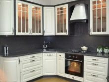 Кутові кухні з мийкою в кутку (49 фото): проекти і вибір кутових кухонних гарнітурів з раковиною в кутку, варіанти дизайну інтер’єру кухні