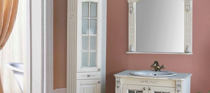 Кутові шафи у ванну кімнату (55 фото): пластиковий й інші різновиди. Рожевий і інші забарвлення. Поради щодо вибору