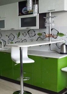Кутова кухня з барною стійкою (75 фото): вибір кухонного гарнітура в квартиру-студію, дизайн інтер’єру кухні з барною стійкою в сучасному стилі