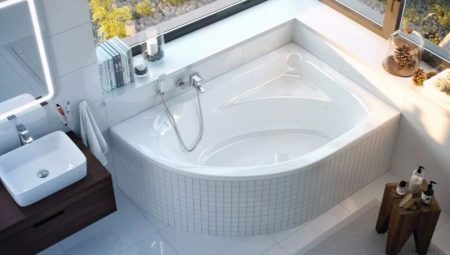 Кутова ванна 150 см: розміри і моделі 150х100, 150х90, 95х150 см, 150х80, 150х70 і особливості вибору