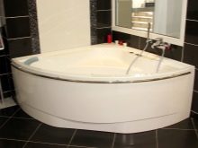 Кутова ванна 160 см: розміри 160х80, 160х90, 160х100. Особливості вибору