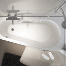 Кутова ванна 160 см: розміри 160х80, 160х90, 160х100. Особливості вибору