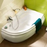Кутова ванна 160 см: розміри 160х80, 160х90, 160х100. Особливості вибору