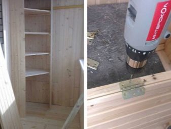 Кутовий шафа на балкон (52 фото): приклади красиво зробленого дизайну лоджії з шафою-купе, зі стулками і відкритими полицями