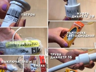 Квіти-світильники з ізолону (21 фото): як покроково зробити ростові торшери і нічні лампи з підсвічуванням своїми руками? Як провести туди електрику?