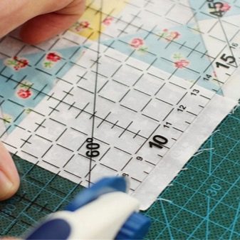 Лінійка для печворку: як правильно нею користуватися? Види лінійок для клаптикового шиття