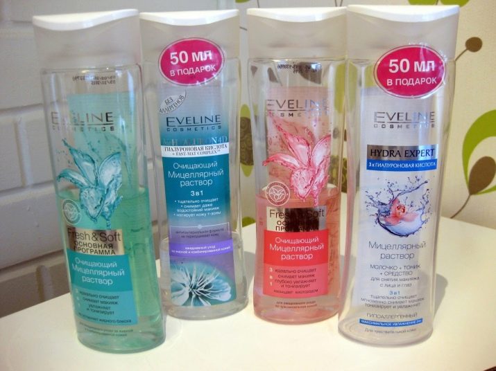 Міцелярна вода Eveline: з гіалуронової кислотою і Facemed, «Рожева» і 3 в 1, очищає й інші, відгуки