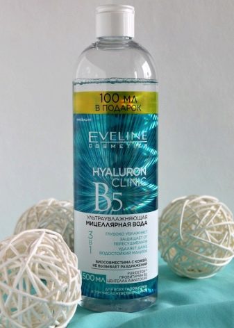 Міцелярна вода Eveline: з гіалуронової кислотою і Facemed, «Рожева» і 3 в 1, очищає й інші, відгуки