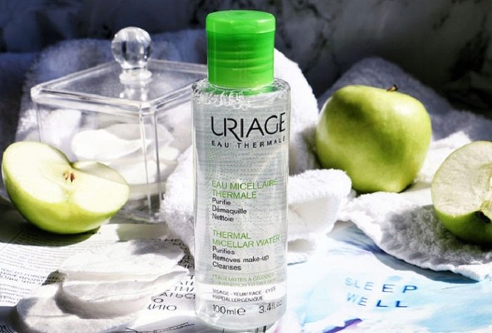 Міцелярна вода Uriage: для чутливої, жирної та іншої шкіри, особливості очисній мицеллярной води, правила застосування