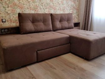 Маленькі кутові дивани зі спальним місцем: невеликі дивани 2000х1400 мм і компактні інших розмірів. Вибираємо міні-диван