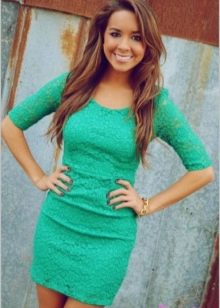 Манікюр під зелену сукню (58 фото): вибираємо дизайн нігтів під м’ятна, бірюзове або смарагдове плаття