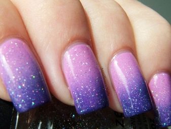 Манікюр у фіолетових тонах (32 фото): ідеї дизайну нігтів