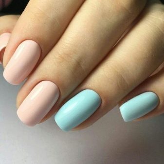 Манікюр в рожевому та білому кольорі (54 фото): ніжний дизайн нігтів омбре на напівпрозорий білому лаку, яскраві варіанти з малюнками