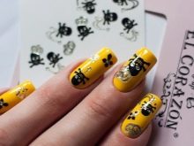 Манікюр з черепами (20 фото): варіанти стильного дизайну нігтів