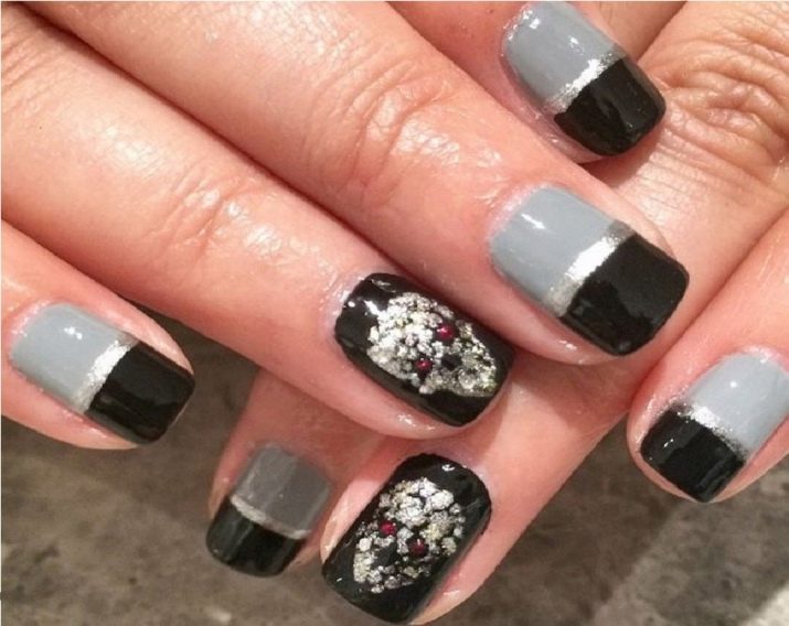 Манікюр з черепами (20 фото): варіанти стильного дизайну нігтів