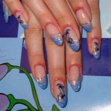 Манікюр з дельфінами (25 фото): ідеї дизайну нігтів з дельфінами