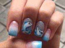 Манікюр з дельфінами (25 фото): ідеї дизайну нігтів з дельфінами